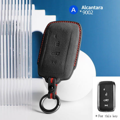 Maserati Key Fob Cover — Official Alcántara® | Ghibli, Levante, Quattroporte & More