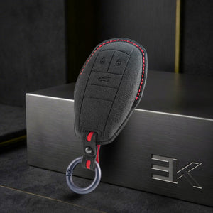 Bentley Key Fob Cover — Official Alcántara® | Bentayga, Mulsanne & More (3 Buttons)