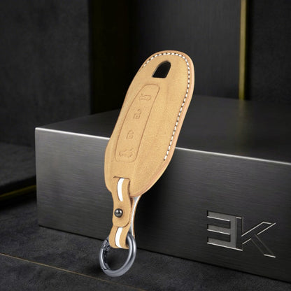 Porsche Key Fob Cover — Official Alcántara® | Taycan, Panamera, Boxster & More