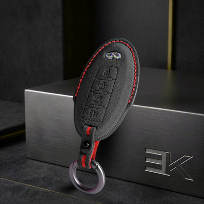 Infiniti Key Fob Cover — Official Alcántara® | QX50, QX55, Q30 & More