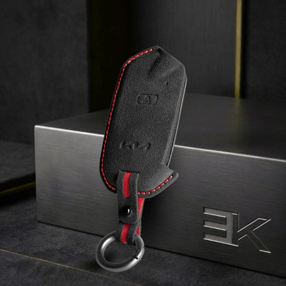Kia Key Fob Cover — Official Alcántara® | Seltos, Sonet, Carens & More