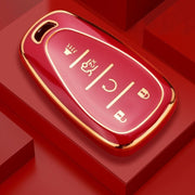 غطاء مفتاح Chevrolet Chevy, Camaro, Cruze, Malibu, Sonic, Volt, Tracker, Spark, Bolt y Trax (5 Buttons)