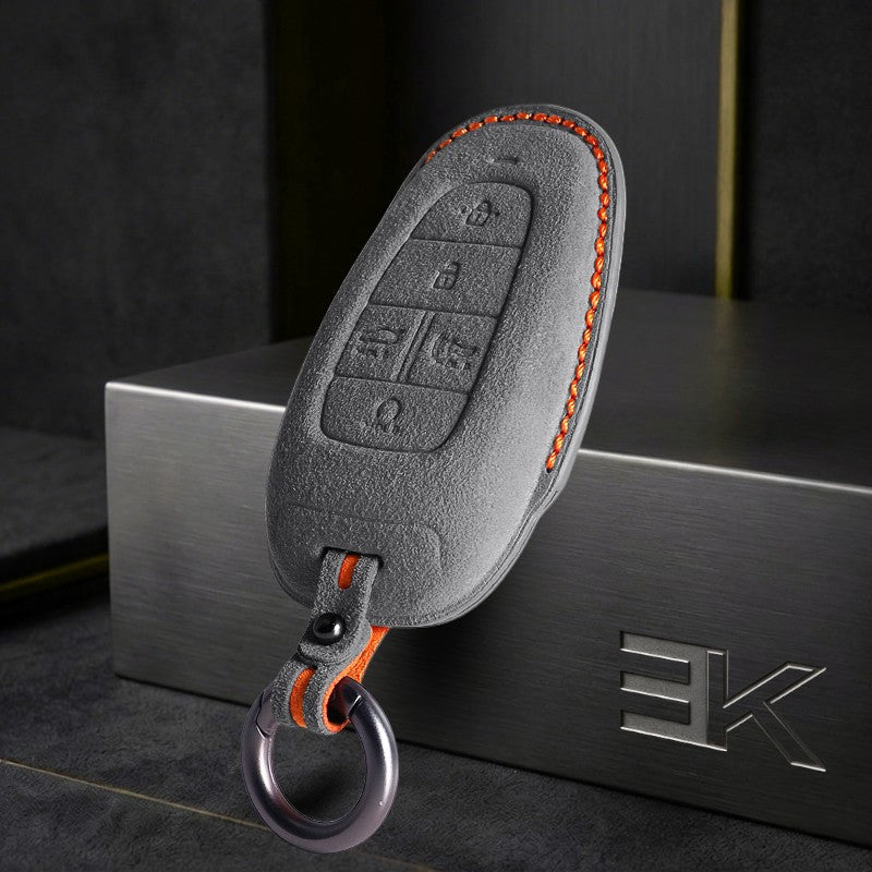 Hyundai Key Fob Cover — Official Alcántara® | Ioniq 5N, Santa Cruz, Venue & More