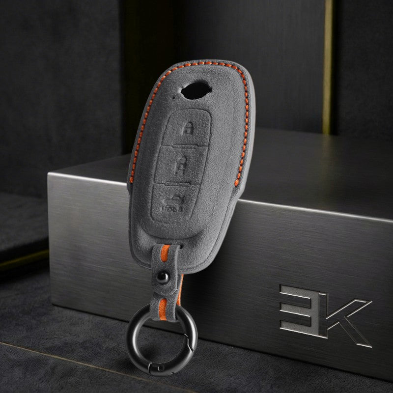 Nissan Key Fob Cover — Official Alcántara® | Terra, Ariya, Leaf & More