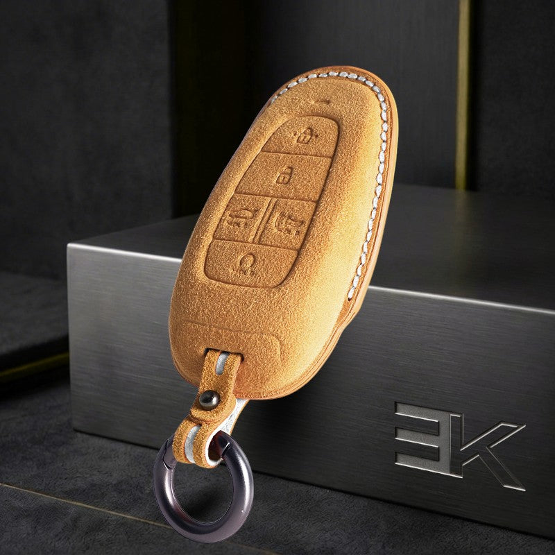 Hyundai Key Fob Cover — Official Alcántara® | Ioniq 5N, Santa Cruz, Venue & More