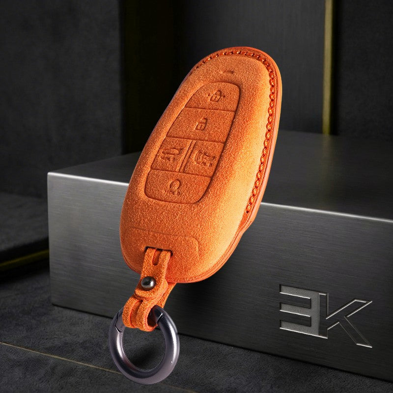 Hyundai Key Fob Cover — Official Alcántara® | Ioniq 5N, Santa Cruz, Venue & More