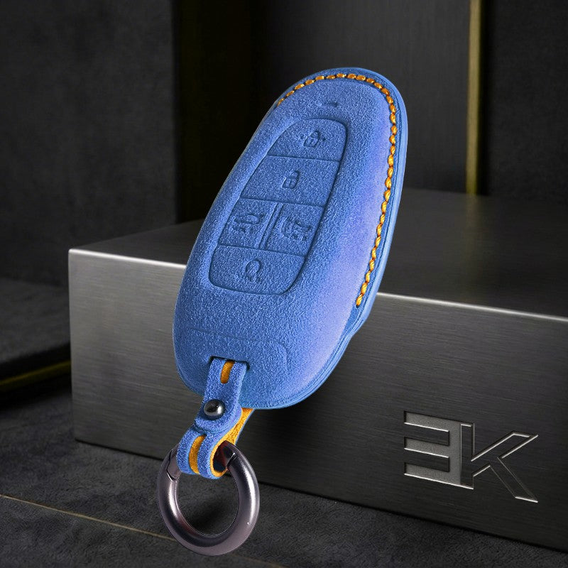 Hyundai Key Fob Cover — Official Alcántara® | Ioniq 5N, Santa Cruz, Venue & More
