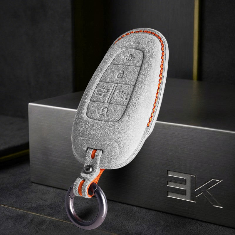 Hyundai Key Fob Cover — Official Alcántara® | Ioniq 5N, Santa Cruz, Venue & More