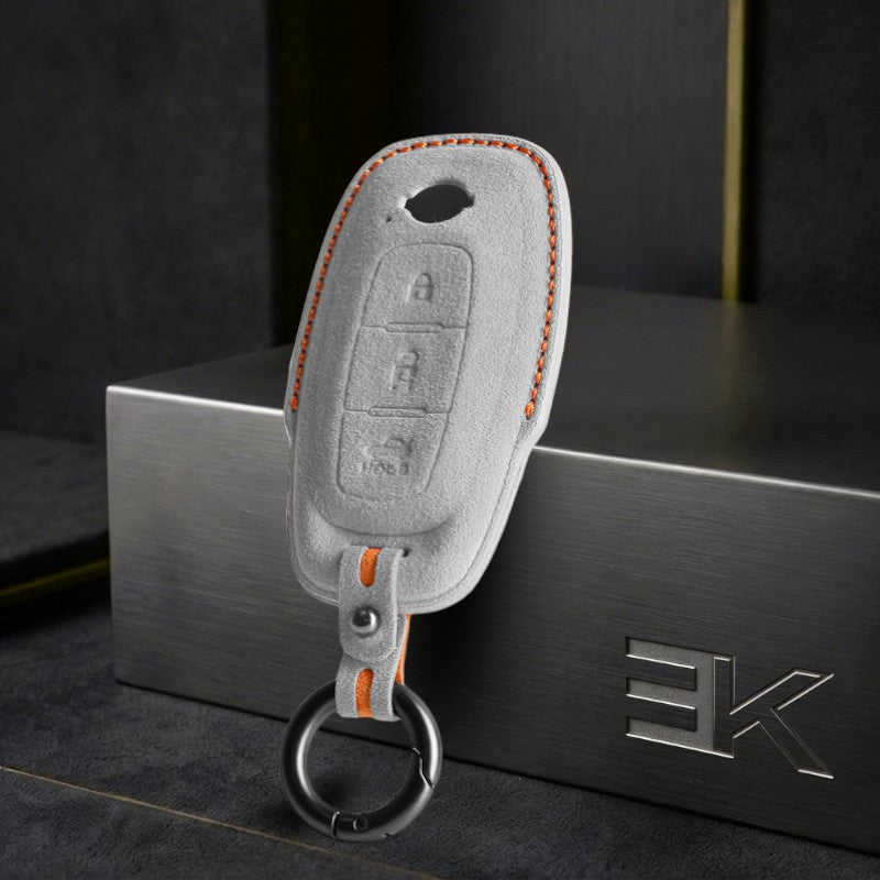 Nissan Key Fob Cover — Official Alcántara® | Terra, Ariya, Leaf & More
