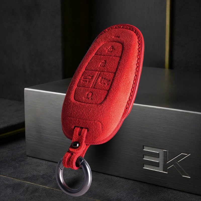 Hyundai Key Fob Cover — Official Alcántara® | Ioniq 5N, Santa Cruz, Venue & More