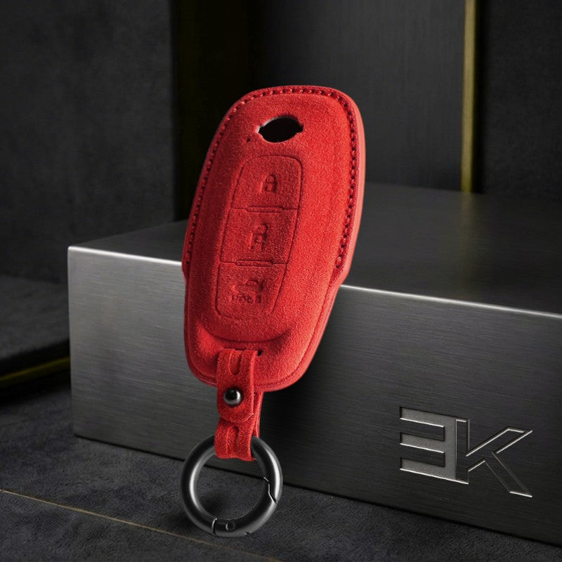 Nissan Key Fob Cover — Official Alcántara® | Terra, Ariya, Leaf & More