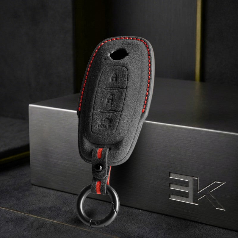 Nissan Key Fob Cover — Official Alcántara® | Terra, Ariya, Leaf & More