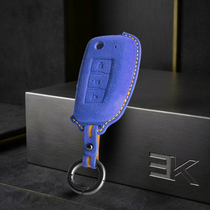 Nissan Key Fob Cover — Official Alcántara® | Versa, Almera, Micra & More