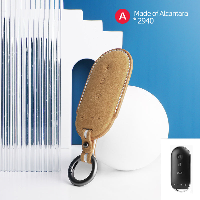 Wenjie Sleutelhoes — Officieel Alcántara® | M5, M7, M9 & More