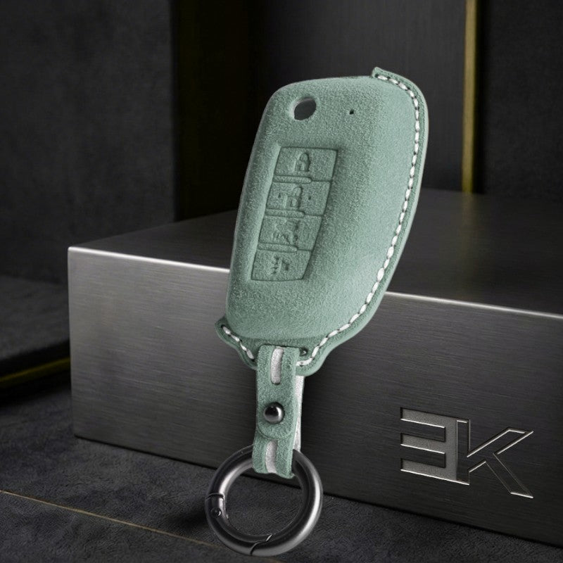 Nissan Key Fob Cover — Official Alcántara® | Pulsar, Primera, Cedric & More
