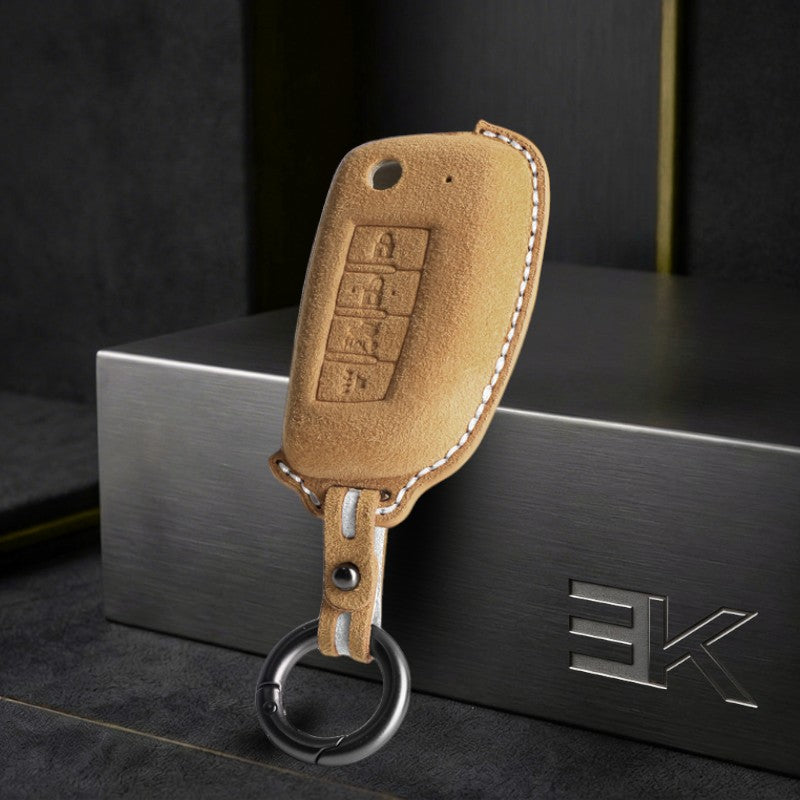 Nissan Key Fob Cover — Official Alcántara® | Pulsar, Primera, Cedric & More