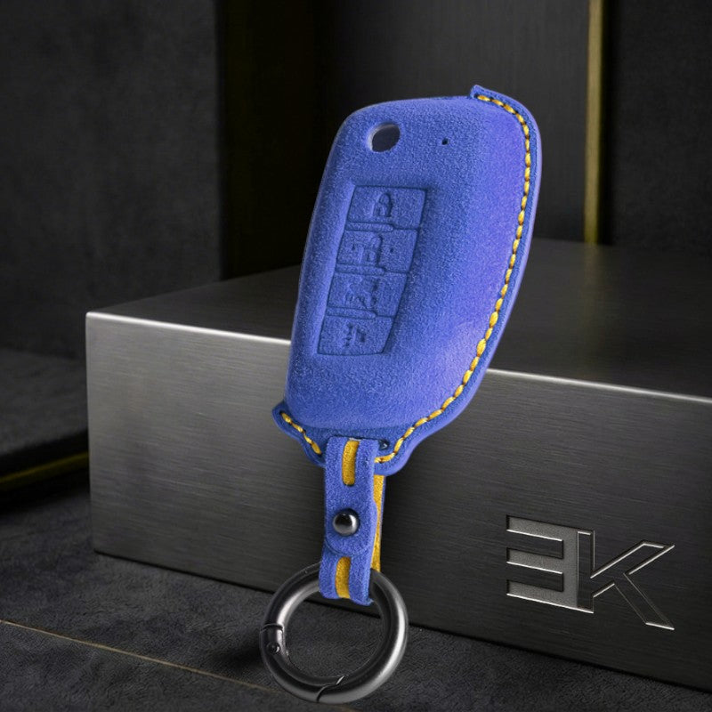 Nissan Key Fob Cover — Official Alcántara® | Pulsar, Primera, Cedric & More