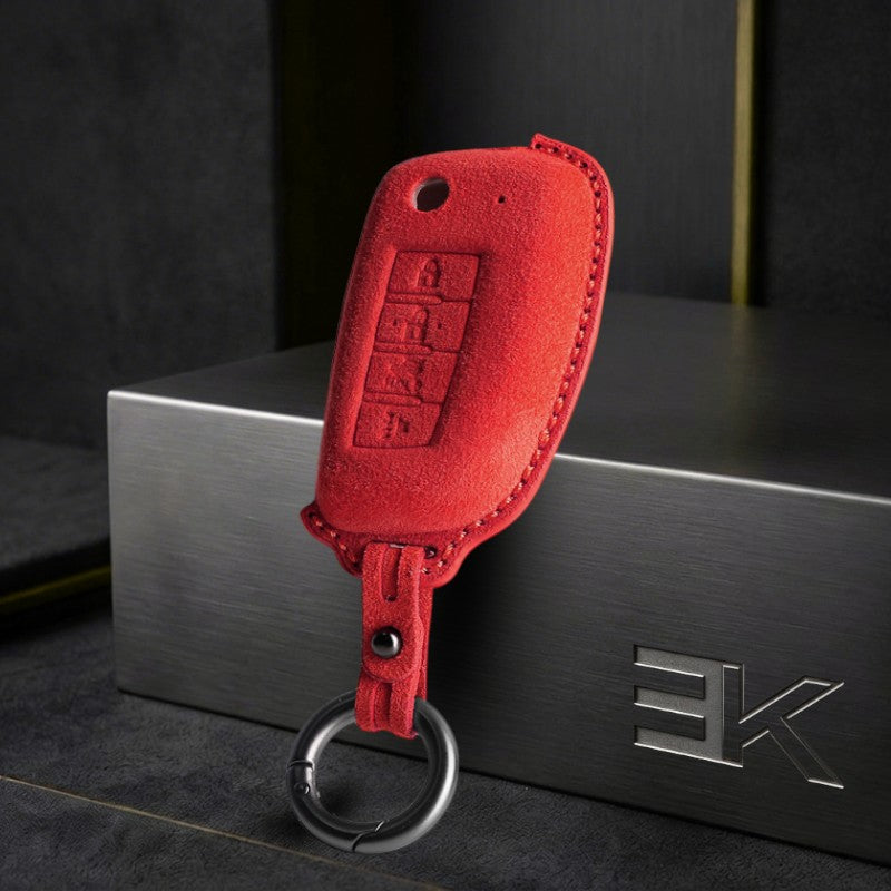 Nissan Key Fob Cover — Official Alcántara® | Pulsar, Primera, Cedric & More