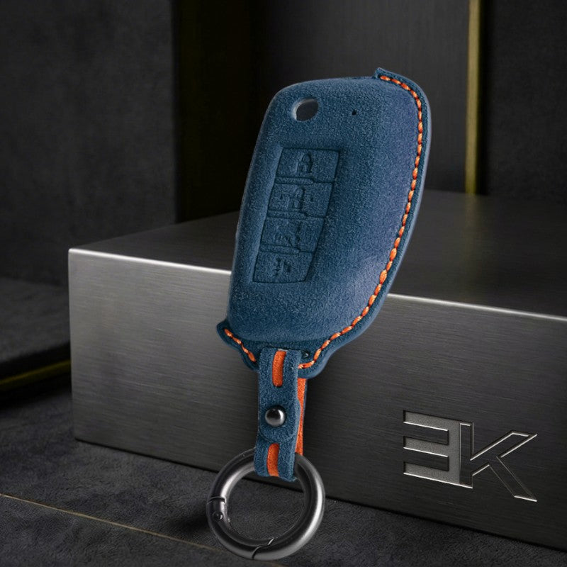 Nissan Key Fob Cover — Official Alcántara® | Pulsar, Primera, Cedric & More