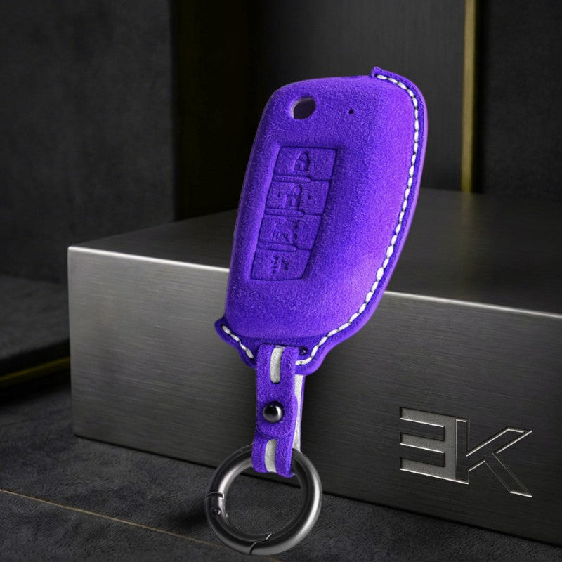 Nissan Key Fob Cover — Official Alcántara® | Pulsar, Primera, Cedric & More