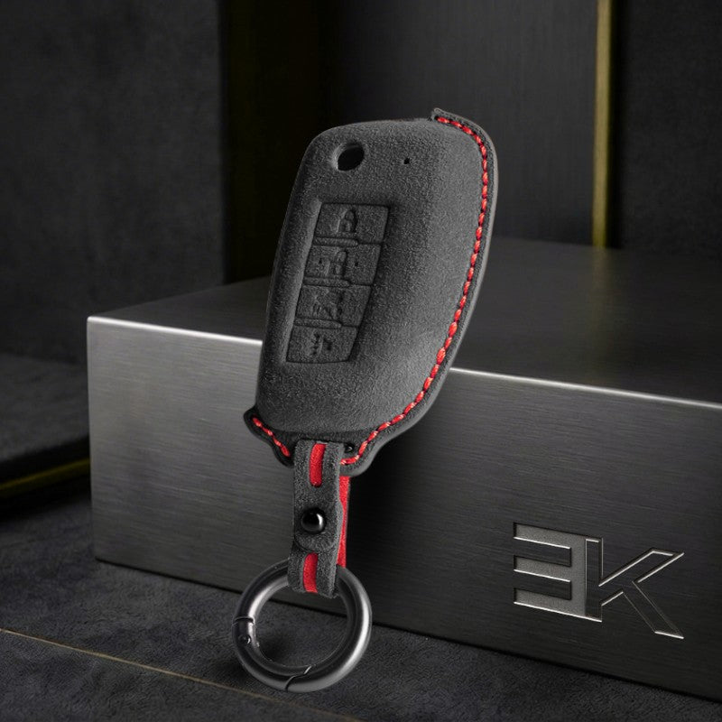 Nissan Key Fob Cover — Official Alcántara® | Pulsar, Primera, Cedric & More