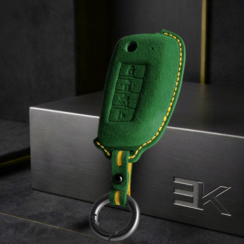 Nissan Key Fob Cover — Official Alcántara® | Pulsar, Primera, Cedric & More