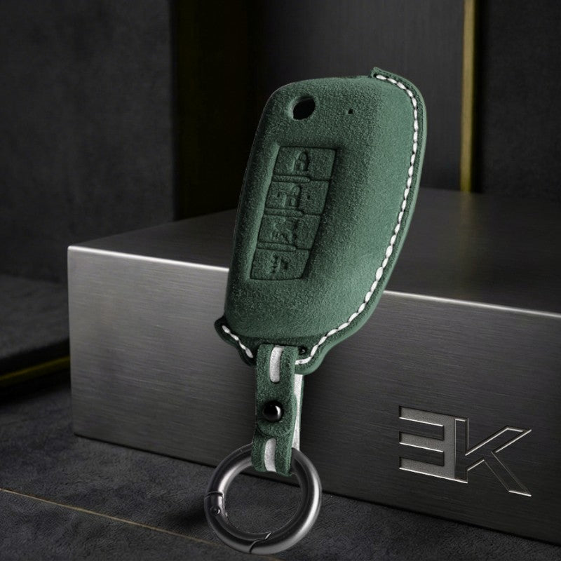 Nissan Key Fob Cover — Official Alcántara® | Pulsar, Primera, Cedric & More