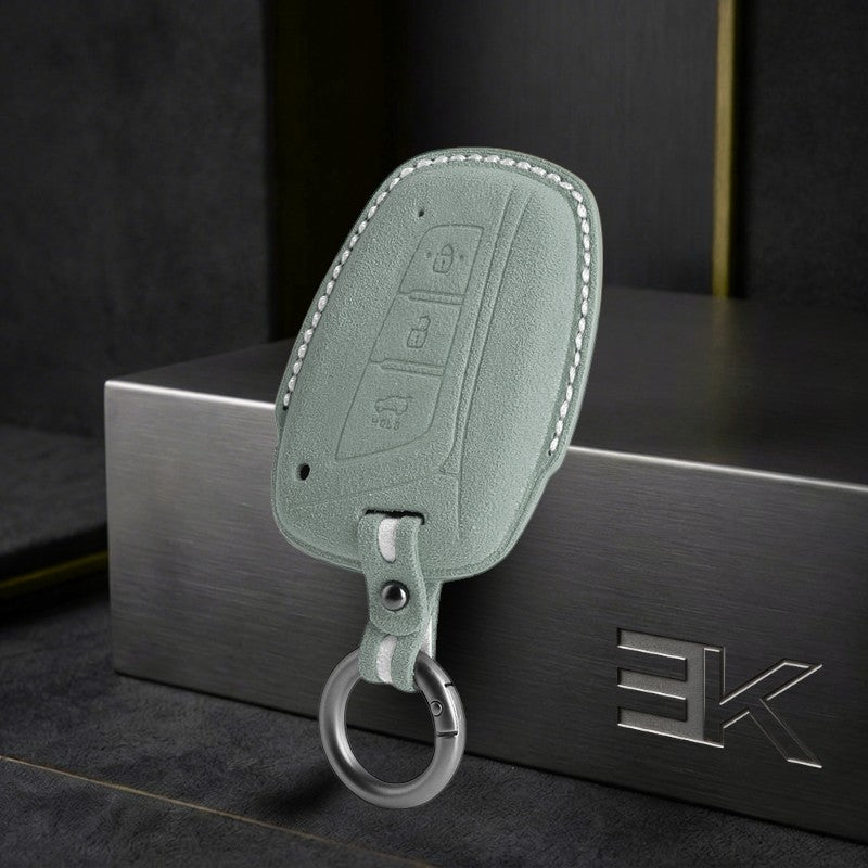 Hyundai & Genesis Key Fob Cover — Official Alcántara® | Kona, Venue, GV70 & More
