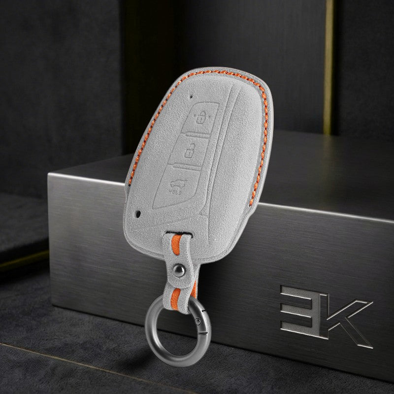 Hyundai & Genesis Key Fob Cover — Official Alcántara® | Kona, Venue, GV70 & More