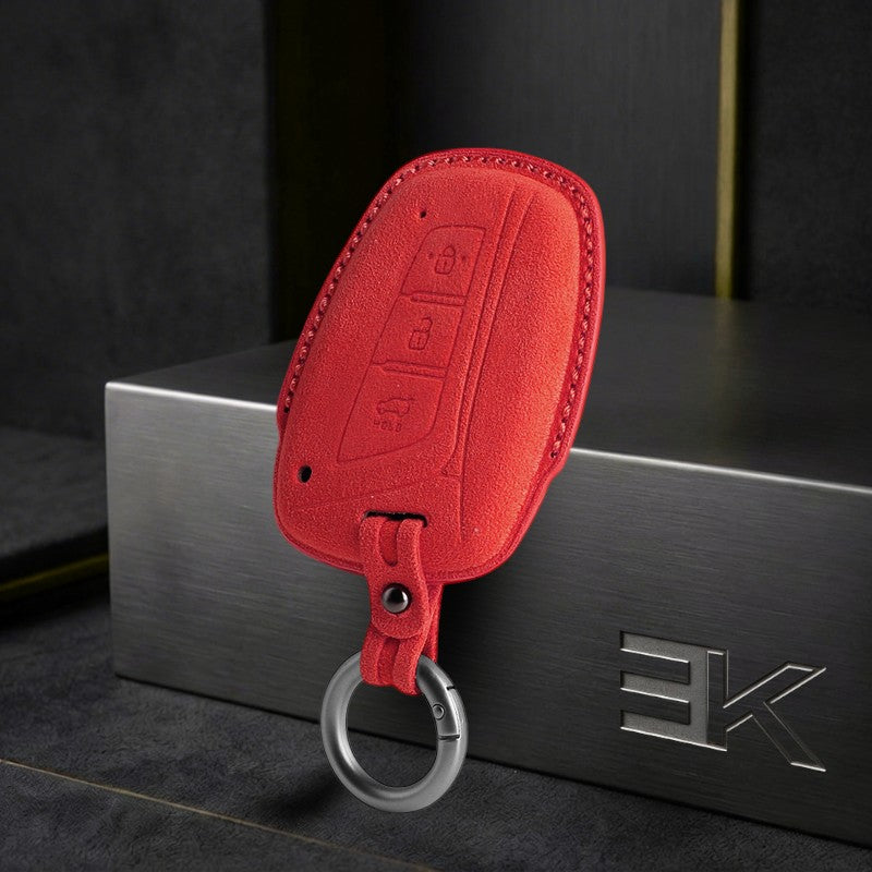 Hyundai & Genesis Key Fob Cover — Official Alcántara® | Kona, Venue, GV70 & More