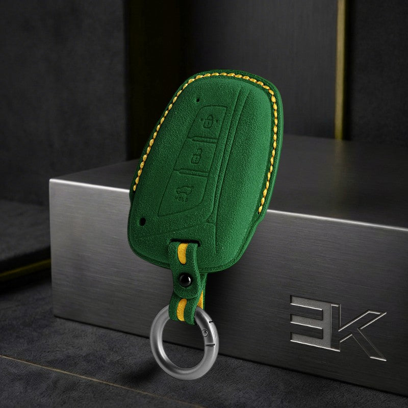 Hyundai & Genesis Key Fob Cover — Official Alcántara® | Kona, Venue, GV70 & More