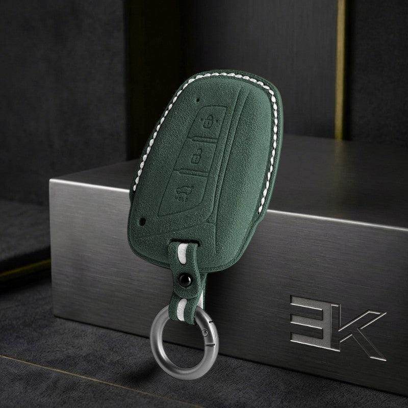 Hyundai & Genesis Key Fob Cover — Official Alcántara® | Kona, Venue, GV70 & More