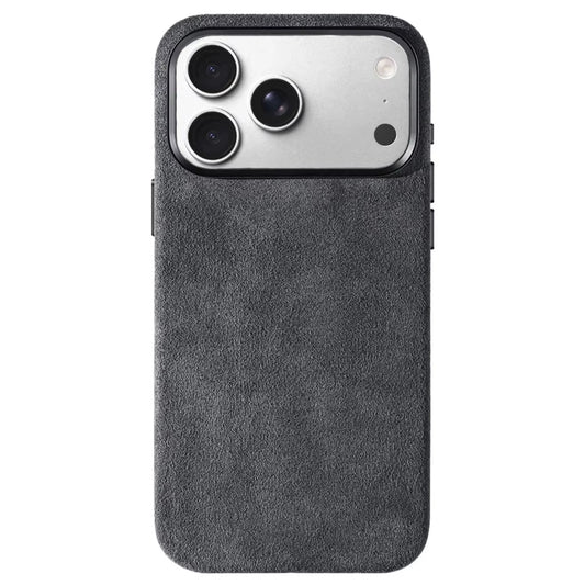غطاء iPhone ألكانتارا — غطاء سويد فاخر