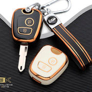 Étui pour Peugeot 106, 107, 206, 207, 306, 307, 406, 407 (2 buttons)
