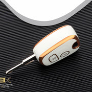 Étui pour Peugeot 106, 107, 206, 207, 306, 307, 406, 407 (2 buttons)