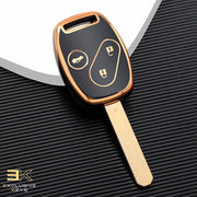 Acura Integra, TLX, ILX, RLX, TSX, RL, CL, TL, Legend, Vigor, NSX, RDX, MDX, ZDX, SLX, EL, CSX, RSX (3 Buttons)用キーケース