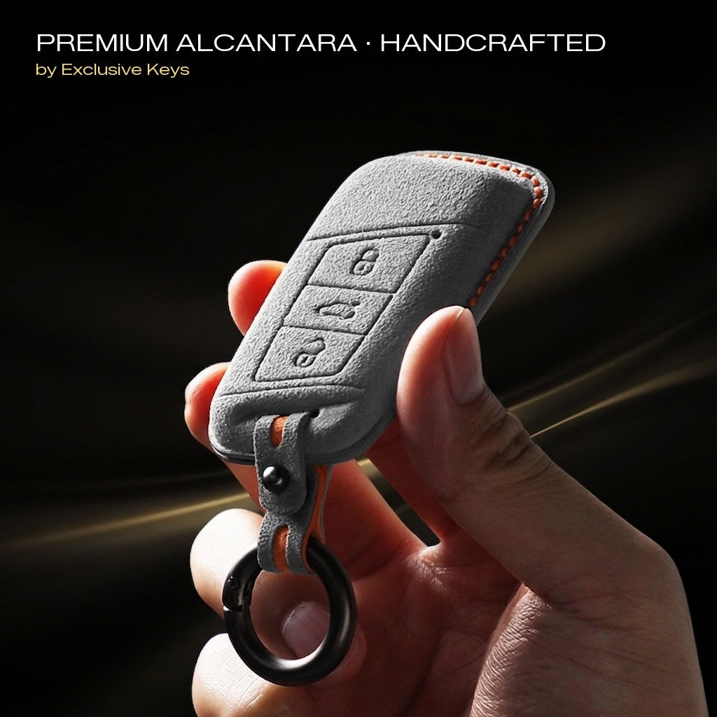 Étui Volkswagen, Skoda & SEAT — Alcántara® Officiel | Touareg, Karoq, Tarraco & More