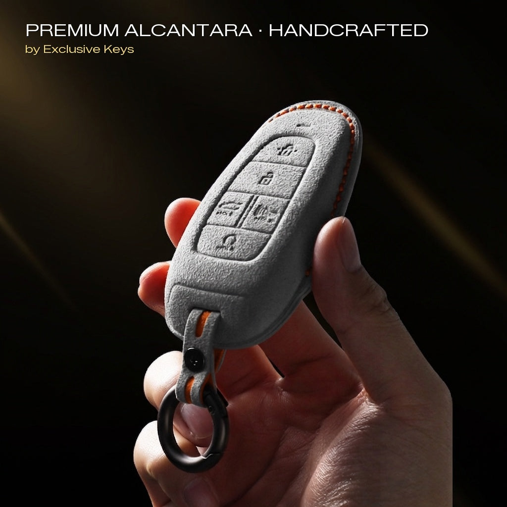 Hyundai Key Fob Cover — Official Alcántara® | Ioniq 5N, Santa Cruz, Venue & More
