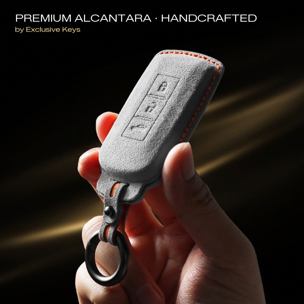 Mitsubishi Sleutelhoes — Officieel Alcántara® | Lancer, Galant, Pajero Sport & More