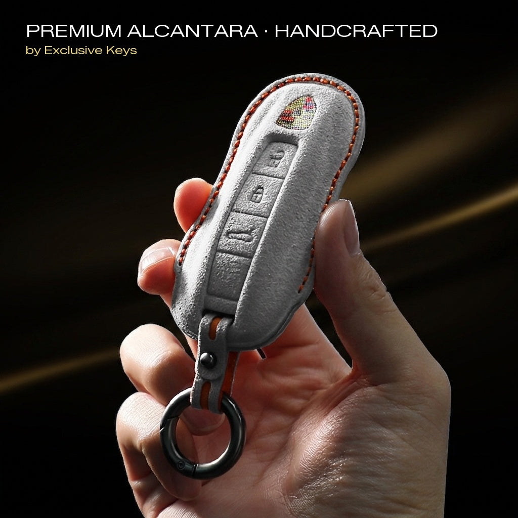 غطاء مفتاح Porsche — الكانتارا® الرسمي | 911, Cayenne, Macan & More