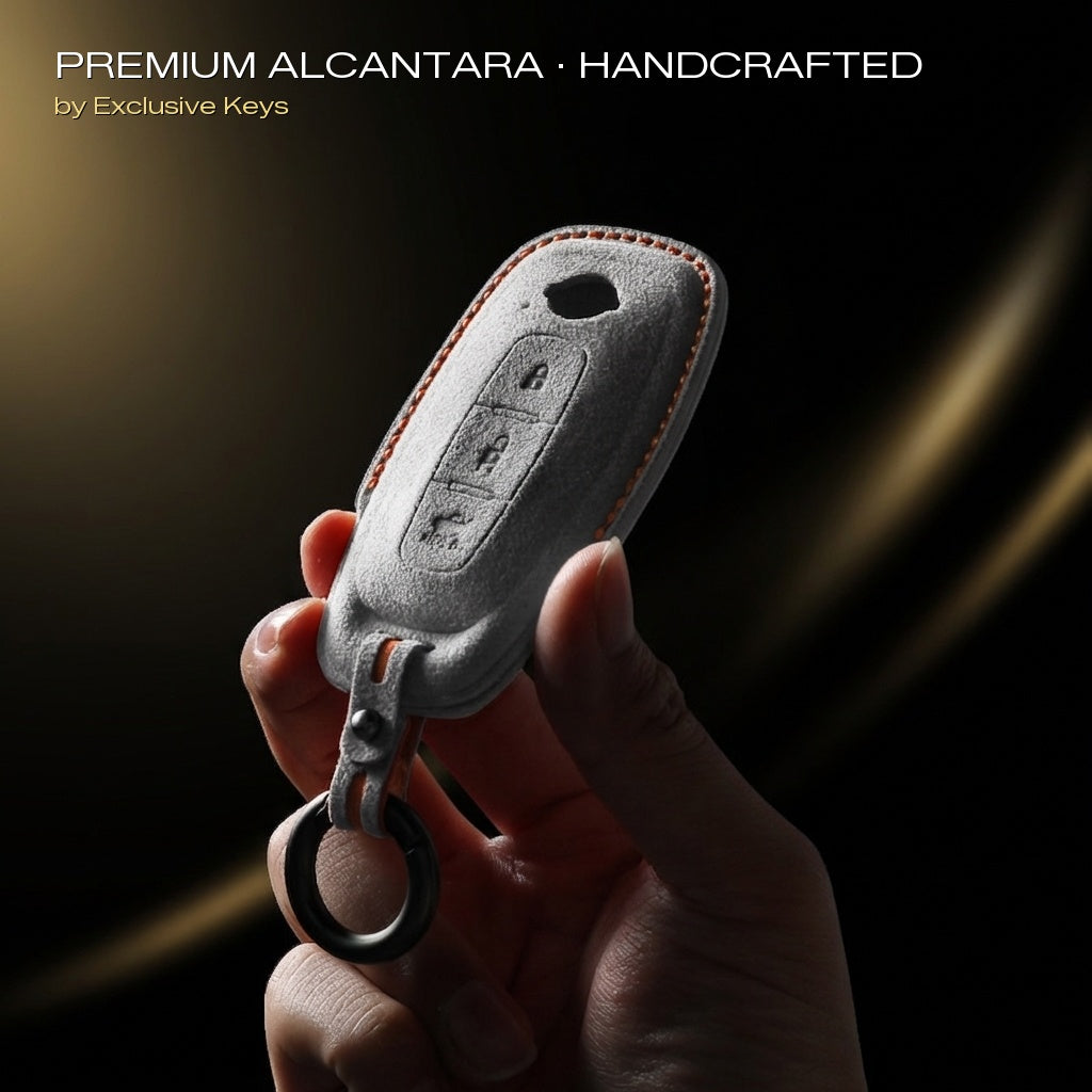 Nissan Key Fob Cover — Official Alcántara® | Terra, Ariya, Leaf & More