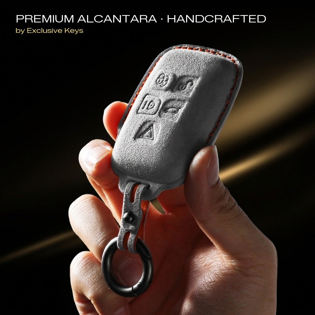 Land Rover Sleutelhoes — Officieel Alcántara® | Defender, Discovery, Range Rover & More
