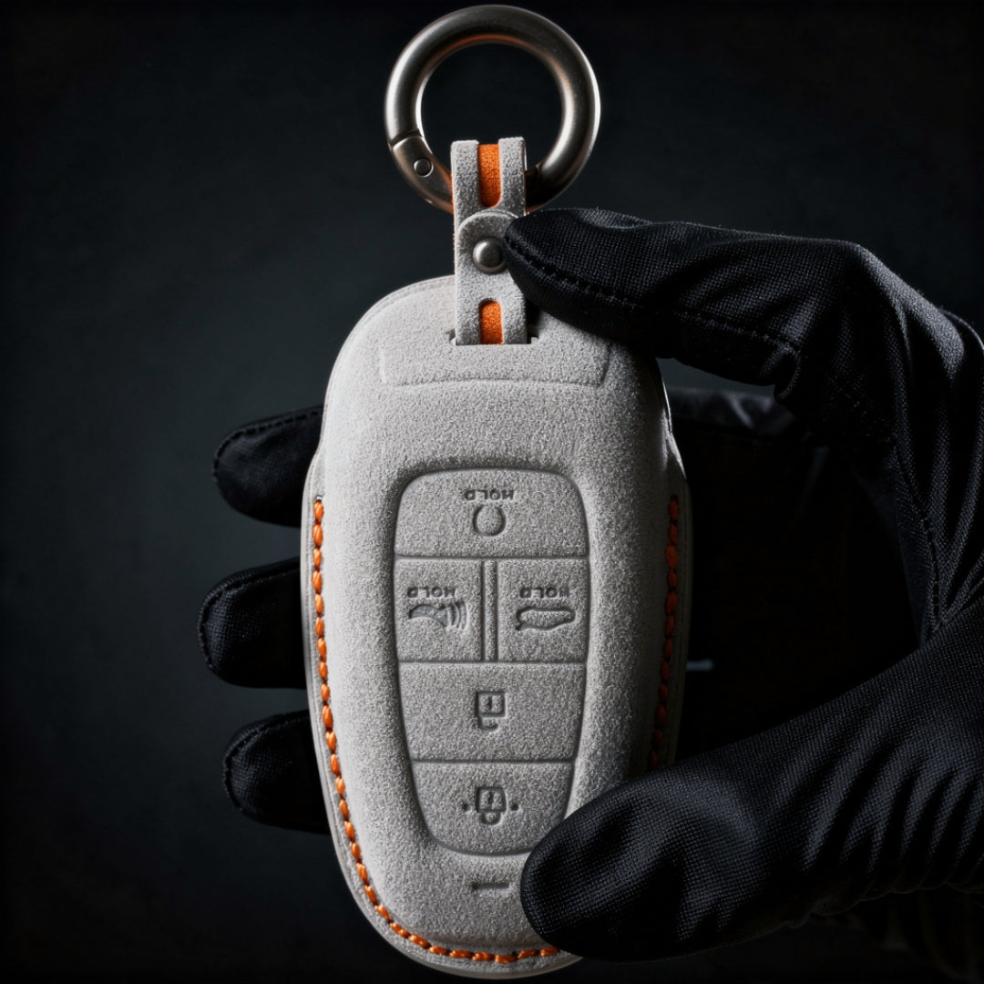 Hyundai Key Fob Cover — Official Alcántara® | Ioniq 5N, Santa Cruz, Venue & More