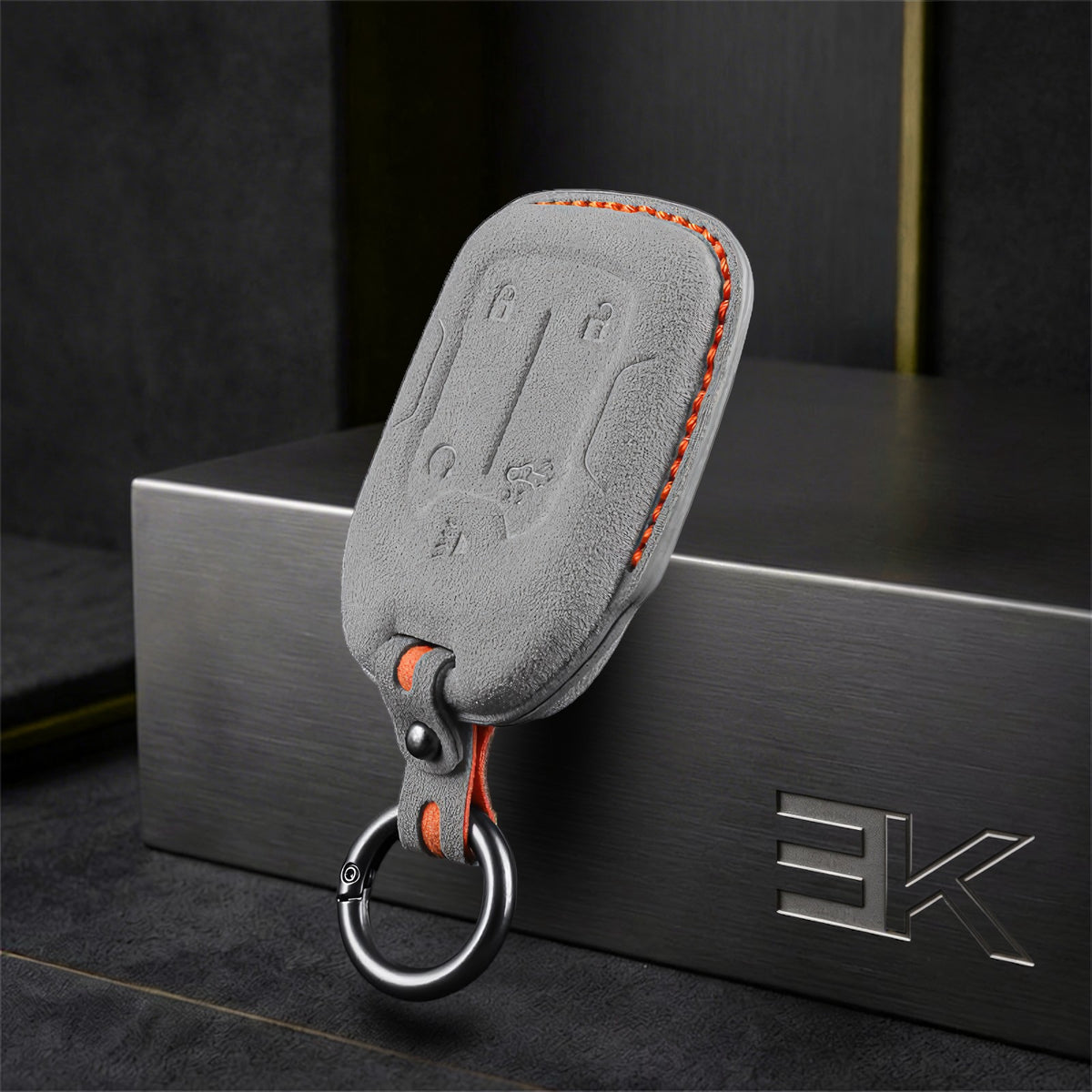 Chevrolet & GMC Key Fob Cover — Official Alcántara® | Camaro, Silverado, Tahoe, Suburban, Malibu, Equinox, Traverse, Corvette & More