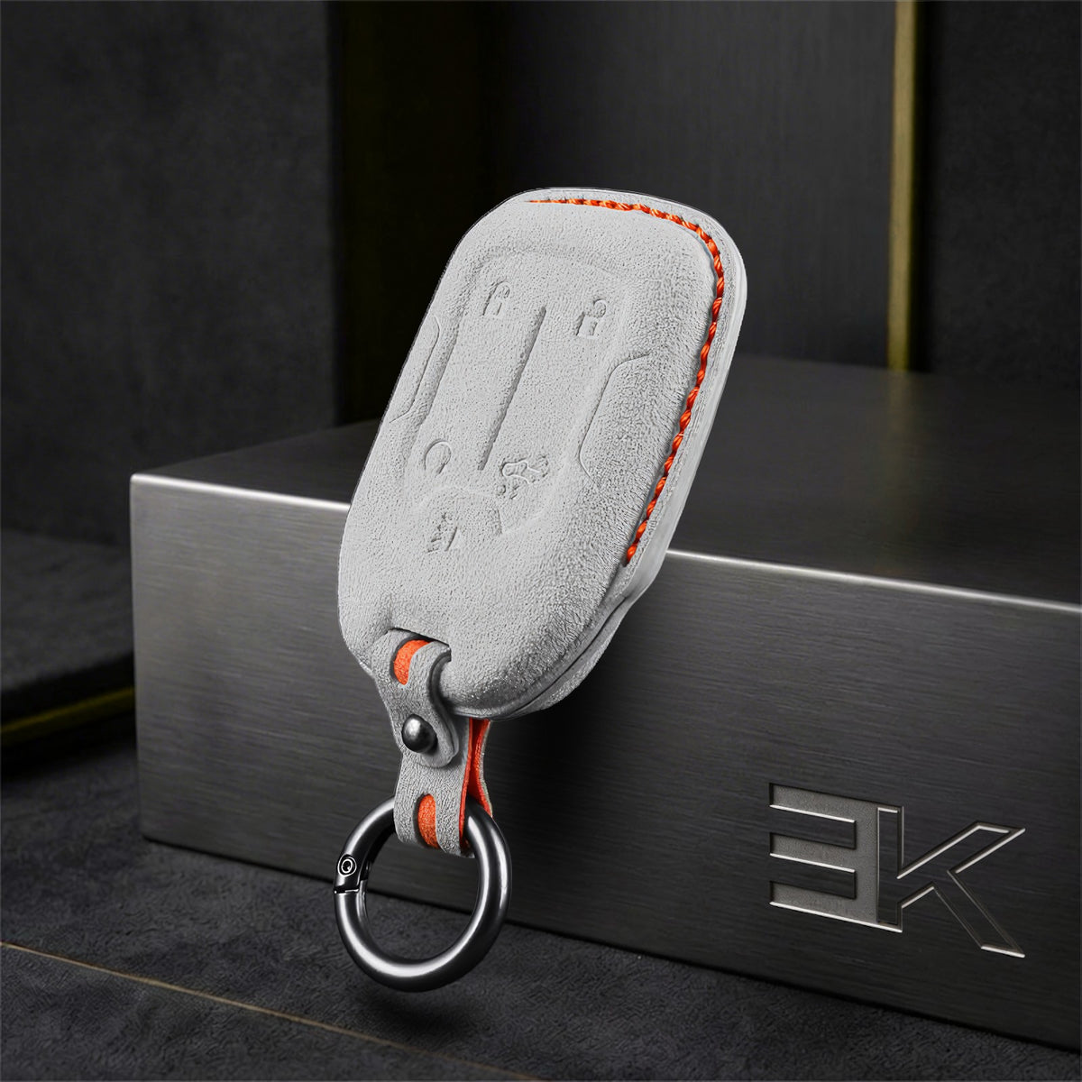 Chevrolet & GMC Key Fob Cover - Titanium Grey