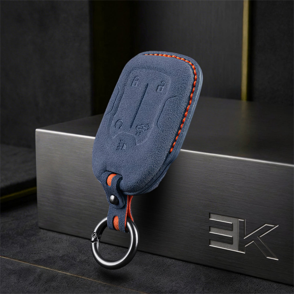 Chevrolet & GMC Key Fob Cover — Official Alcántara® | Camaro, Silverado, Tahoe, Suburban, Malibu, Equinox, Traverse, Corvette & More