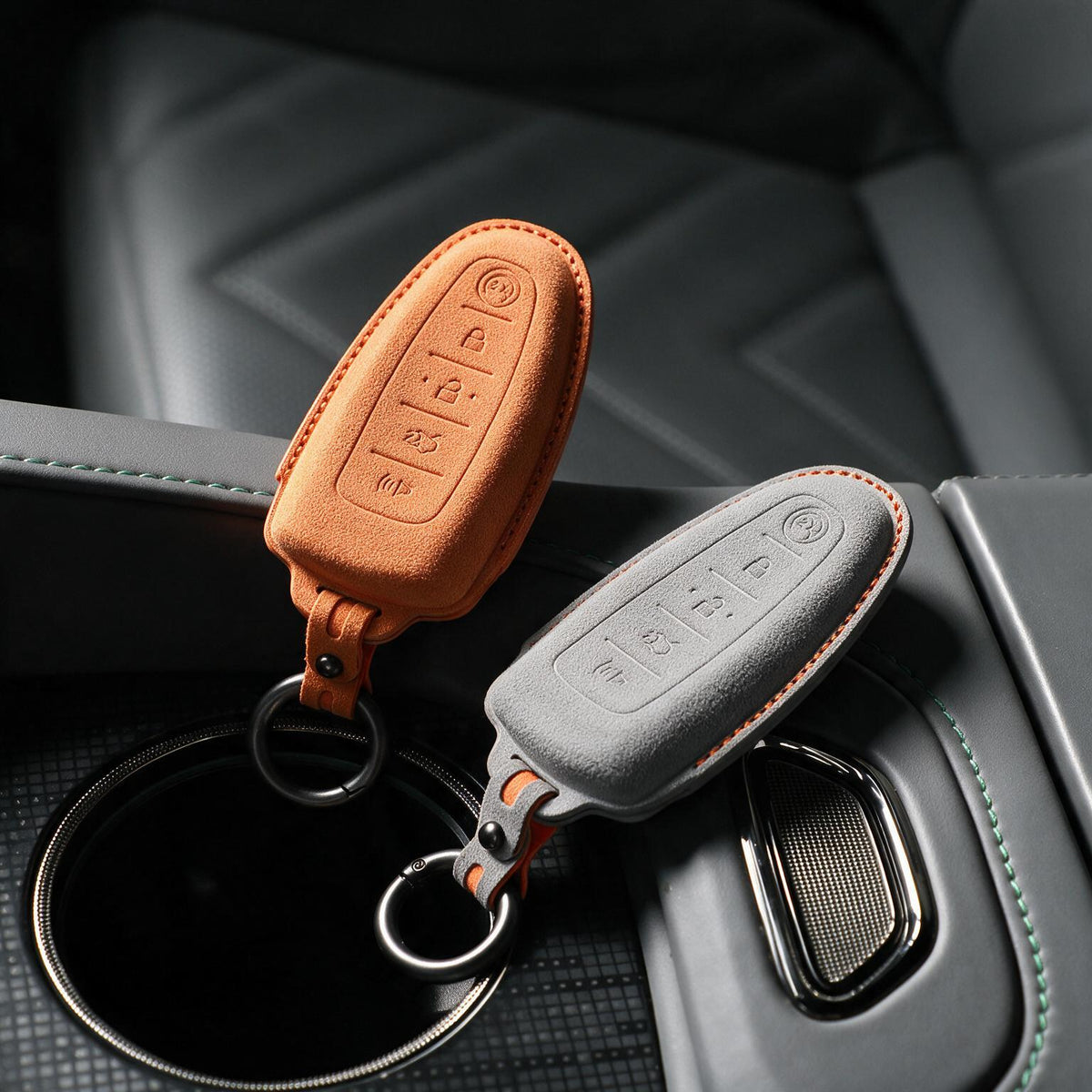 Étui Ford — Alcántara® Officiel | F-150, Explorer, Bronco & More (5 Buttons Slim)
