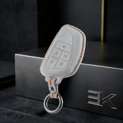 GMC · Chevrolet Key Fob Cover — Official Alcántara® | Sierra, Tahoe, Yukon & More (5 Buttons)