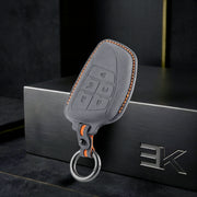 GMC · Chevrolet Key Fob Cover — Official Alcántara® | Sierra, Tahoe, Yukon & More (5 Buttons)