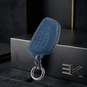 GMC · Chevrolet Key Fob Cover — Official Alcántara® | Sierra, Tahoe, Yukon & More (5 Buttons)